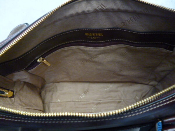 Celle Black interior - Celle Shoulder Bag GoldPfeil