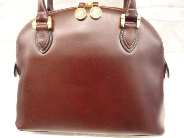 106 3 - FULDA Handbag/Small Shoulder Bag in Burgundy GoldPfeil