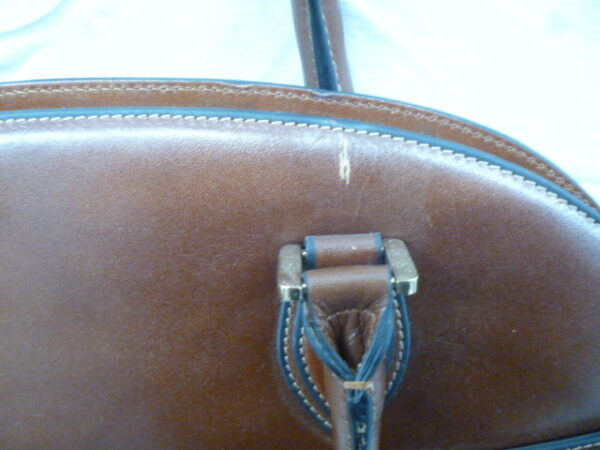 108 2 - Fulda Handbag/Shoulder Bag in Brown colour GoldPfeil