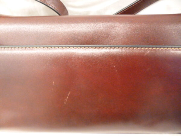 115 2 - LUNEBURG Handbag/Shoulder Bag in Burgundy GoldPfeil