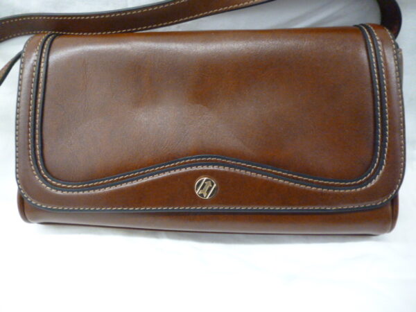 118 1 - LUNEBURG Handbag/Shoulder Bag in Brown colour GoldPfeil