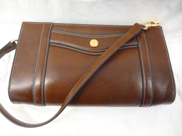 121 1 - LUBECK Handbag/Shoulder Bag in Brown colour GoldPfeil