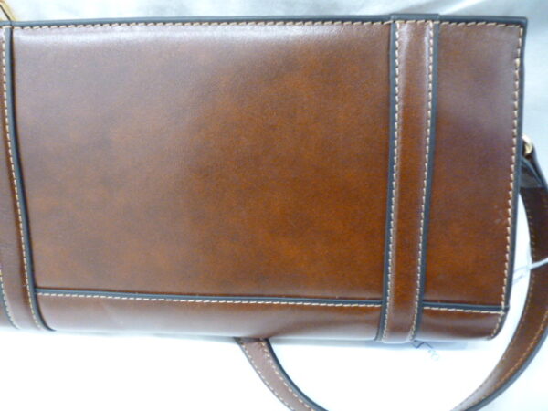 121 2 - LUBECK Handbag/Shoulder Bag in Brown colour GoldPfeil