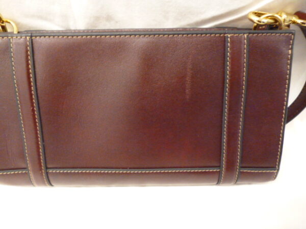 122 2 - LUBECK Handbag/Shoulder Bag in Burgundy colour GoldPfeil